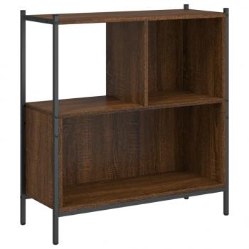 Bücherregal Braun Eichen-Optik 72x28x77,5 cm Holzwerkstoff