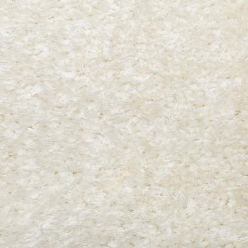 Teppich ISTAN Hochflor Glänzend Creme 100x200 cm