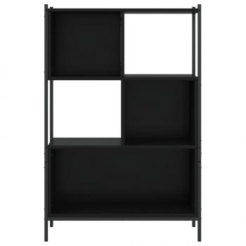 Bücherregal Schwarz 72x28x109 cm Holzwerkstoff