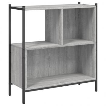 Bücherregal Grau Sonoma 72x28x77,5 cm Holzwerkstoff