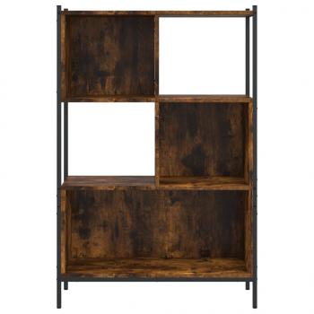 Bücherregal Räuchereiche 72x28x109 cm Holzwerkstoff