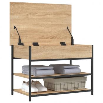 Schuhbank Sonoma-Eiche 70x42,5x50 cm Holzwerkstoff