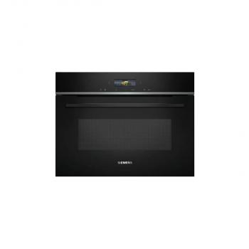 ARDEBO.de Siemens CE732GXB1 iQ700 Einbau Mikrowelle, 59,4 cm breit, 1000 W, 36 L, mit Grillfunktion, quickstart, TFT Touchdisplay, 10 Automatikprogramme, schwarz