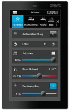 ARDEBO.de Jung SC5SW Smart Control 5, schwarz