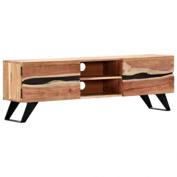 TV-Schrank 140 x 30 x 45 cm Massivholz Akazie