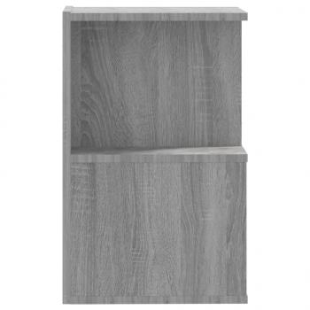 Nachttisch Grau Sonoma 35x35x55 cm Holzwerkstoff