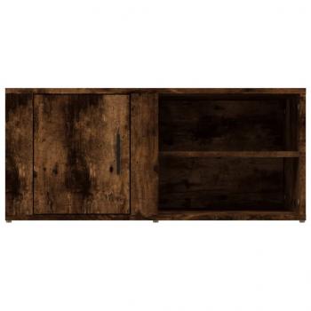 TV-Schrank Räuchereiche 80x31,5x36 cm Holzwerkstoff