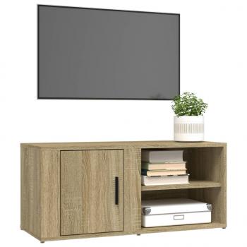 TV-Schrank Sonoma-Eiche 80x31,5x36 cm Holzwerkstoff