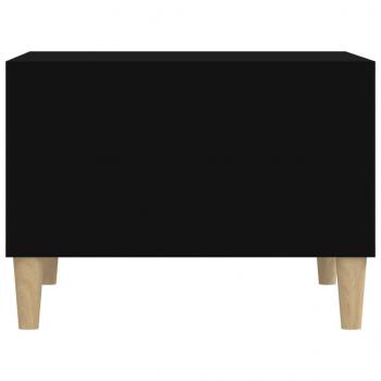 Couchtisch Schwarz 60x50x36,5 cm Holzwerkstoff