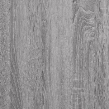 Wandregal Grau Sonoma 102x30x29 cm Holzwerkstoff