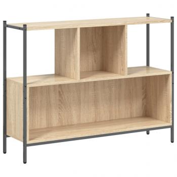 Bücherregal Sonoma-Eiche 102x28x77,5 cm Holzwerkstoff