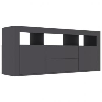 TV-Schrank Grau 120x30x50 cm Holzwerkstoff