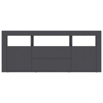 TV-Schrank Grau 120x30x50 cm Holzwerkstoff