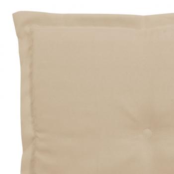 Gartenbank-Auflage Beige 200x50x3 cm Oxford-Gewebe