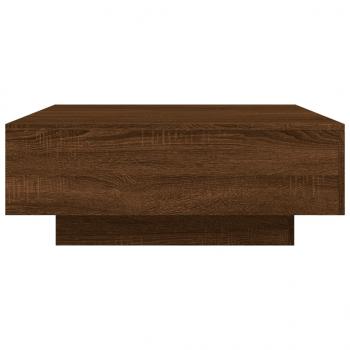 Couchtisch Braun Eichen-Optik 80x80x31 cm Holzwerkstoff