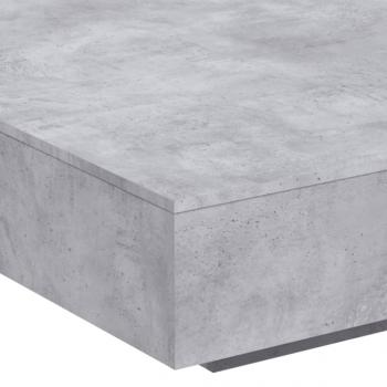 Couchtisch Betongrau 100x100x31 cm Holzwerkstoff