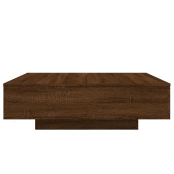 Couchtisch Braun Eichen-Optik 100x100x31 cm Holzwerkstoff