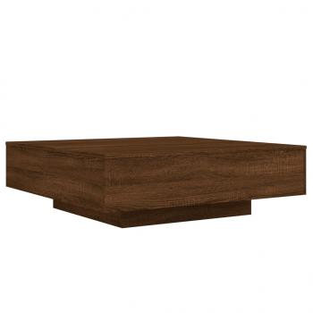 Couchtisch Braun Eichen-Optik 100x100x31 cm Holzwerkstoff