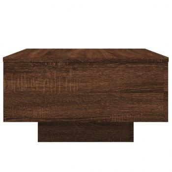 Couchtisch Braun Eichen-Optik 55x55x31 cm Holzwerkstoff