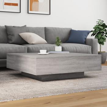 Couchtisch Grau Sonoma 100x100x31 cm Holzwerkstoff