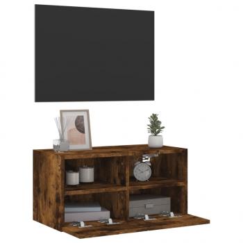 TV-Wandschrank Räuchereiche 60x30x30 cm Holzwerkstoff