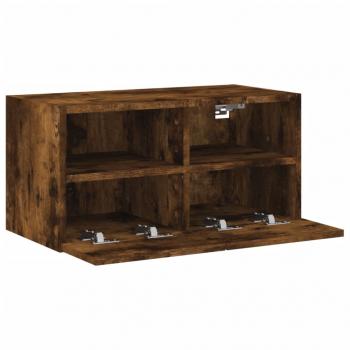 TV-Wandschrank Räuchereiche 60x30x30 cm Holzwerkstoff