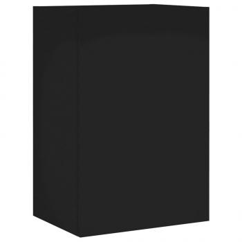 TV-Wandschrank Schwarz 40,5x30x60 cm Holzwerkstoff