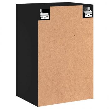 TV-Wandschrank Schwarz 40,5x30x60 cm Holzwerkstoff