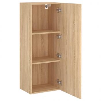 TV-Wandschrank Sonoma-Eiche 40,5x30x102 cm Holzwerkstoff