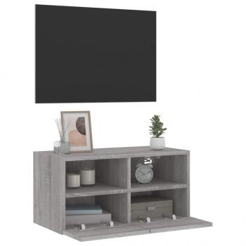 TV-Wandschrank Grau Sonoma 60x30x30 cm Holzwerkstoff