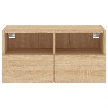 TV-Wandschrank Sonoma-Eiche 60x30x30 cm Holzwerkstoff