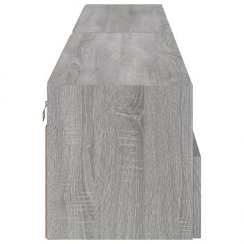 TV-Wandschränke 2 Stk. Grau Sonoma 100x30x30 cm Holzwerkstoff