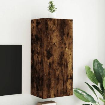 ARDEBO.de - TV-Wandschrank Räuchereiche 40,5x30x90 cm Holzwerkstoff