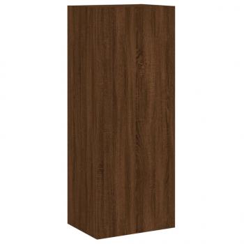 TV-Wandschrank Braun Eiche-Optik 40,5x30x102 cm Holzwerkstoff