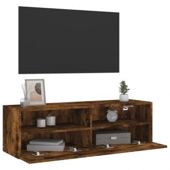 TV-Wandschrank Räuchereiche 100x30x30 cm Holzwerkstoff