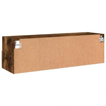 TV-Wandschrank Räuchereiche 100x30x30 cm Holzwerkstoff