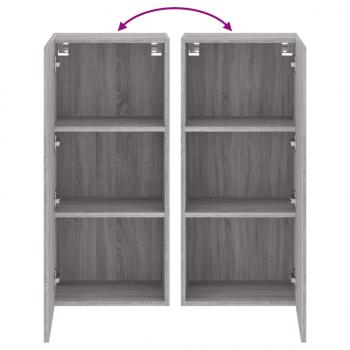 TV-Wandschrank Grau Sonoma 40,5x30x90 cm Holzwerkstoff