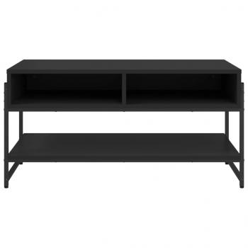 Couchtisch Schwarz 90x50x45 cm Holzwerkstoff