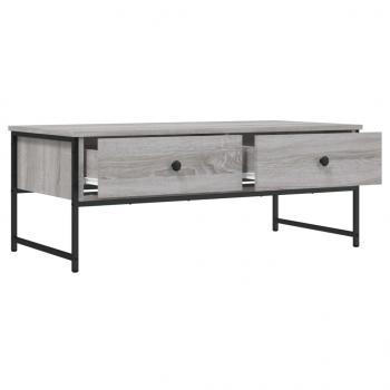 Couchtisch Grau Sonoma 101x49x39,5 cm Holzwerkstoff