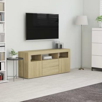 ARDEBO.de - TV-Schrank Sonoma-Eiche 120x30x50 cm Holzwerkstoff