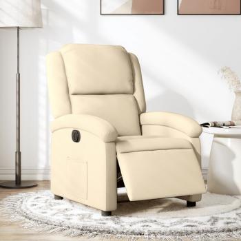 ARDEBO.de - Relaxsessel Elektrisch Creme Stoff