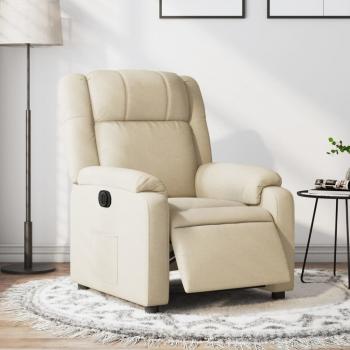 ARDEBO.de - Relaxsessel Elektrisch Creme Stoff