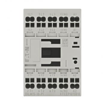 Eaton DILM15-10(24VDC)-PI Leistungsschütz, 3-polig, 380 V 400 V 7,5 kW, 1 S, 24 V DC, Gleichstrombetätigung (199253)