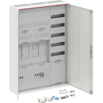 ARDEBO.de STRIEBEL & JOHN BA37LG4 Komplettschrank A37 2Z2R1V5A2, 2 Zähler, 63A (2CPX054242R9999)