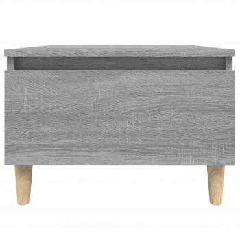 Beistelltische 2 Stk. Grau Sonoma 50x46x35 cm Holzwerkstoff