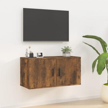 ARDEBO.de - TV-Wandschrank Räuchereiche 80x34,5x40 cm