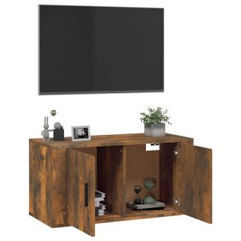 TV-Wandschrank Räuchereiche 80x34,5x40 cm