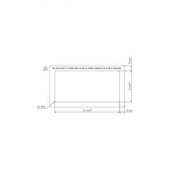 Roxtec CF 8 Kabeleinführungsrahmen, 40x80 mm, Aluguss (CSF0000080035)