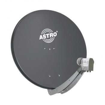 Astro ASP 85A Paket 8Teilnehmer Spiegel mit LNB und Multischalter (300191)