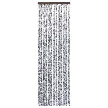 Insektenschutz-Vorhang Braun und Beige 56x200 cm Chenille